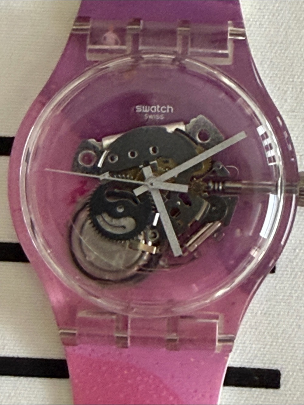 Swatch × Courtney Conlogue Skeleton Watch
- Special Edition